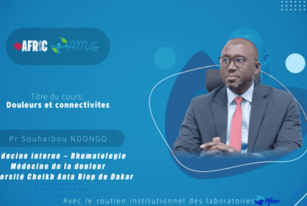 Pr NDONGO, Chef du Service Médecine Interne & Rhumatologie, CHN Dalal Jamm : Douleur & Connectivités