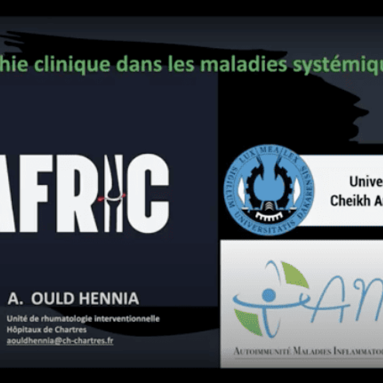 Dr Ahmed Ould Hennia : Échographie clinique en Rhumatologie & Médecine Interne